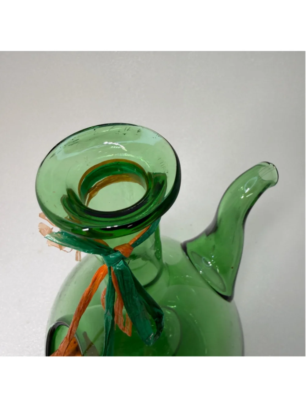Vintage Mid Century Italian Hand Blown Decanter